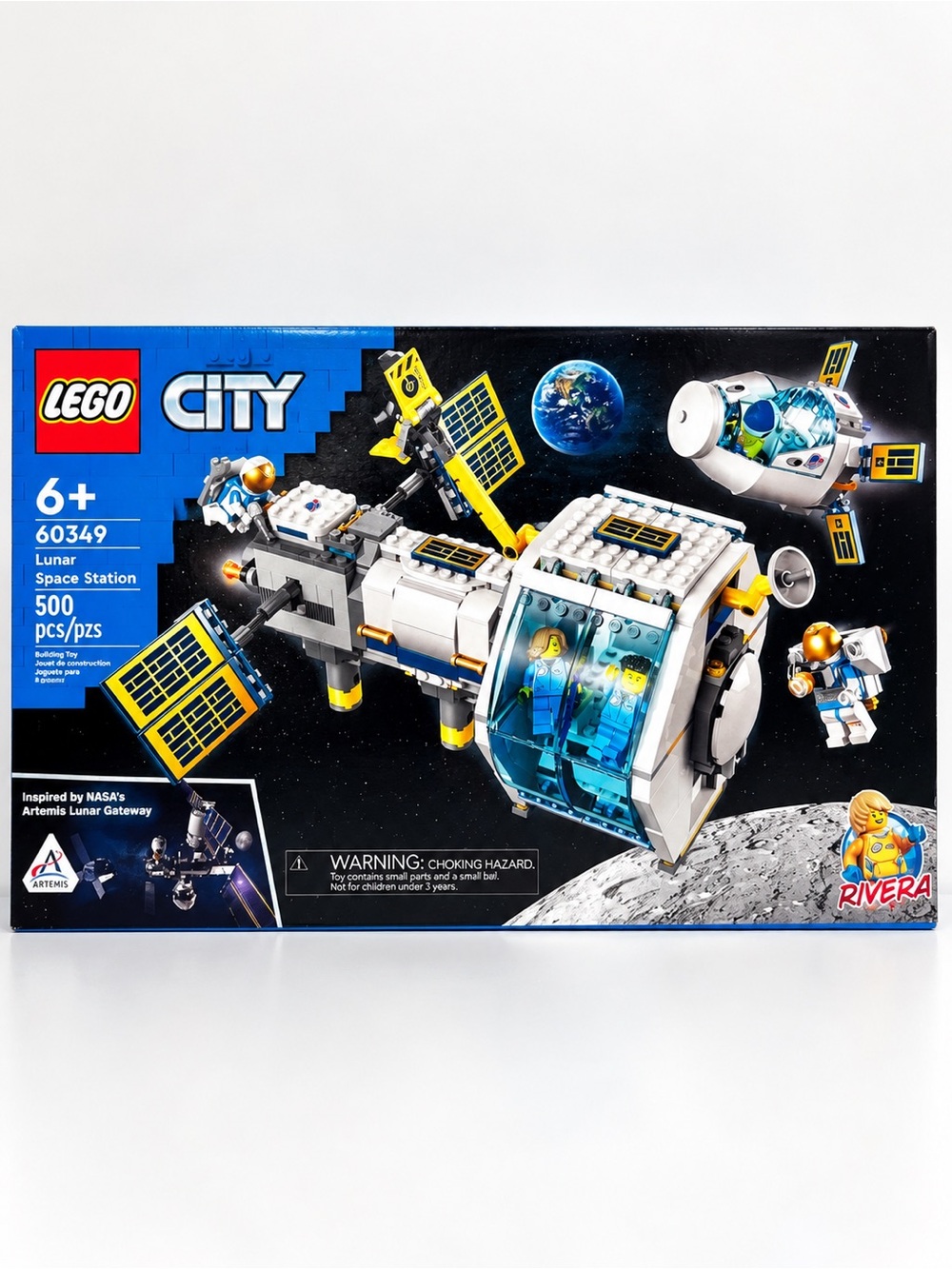 LEGO City 60349 Lunar Space Station NASA Space 500 Pieces Retired Sealed